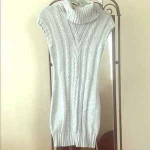 Express gray sweater dress
